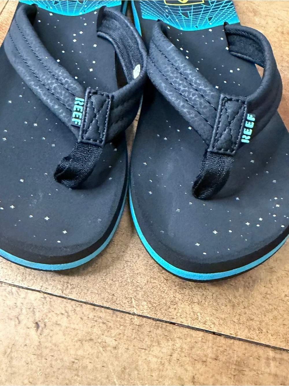 REEF Kids Little Ahi Flip Flops in the 